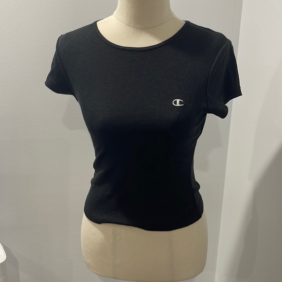Champion Tops - Champion XS ribbed black top